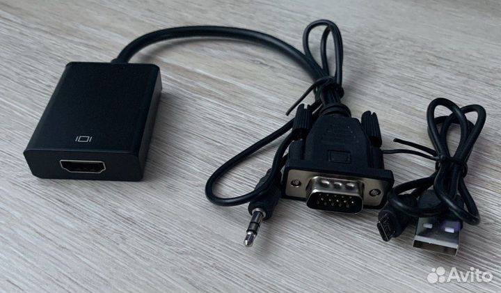 Адаптер(переходник) VGA-hdmi