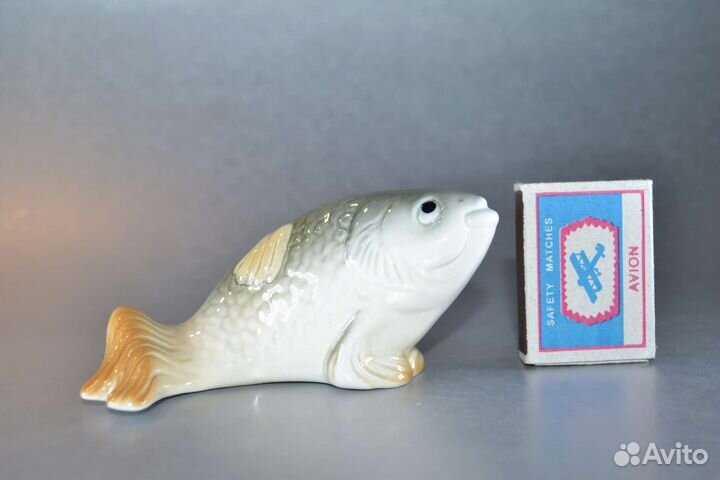 2 воблы фарфоровые статуэтки