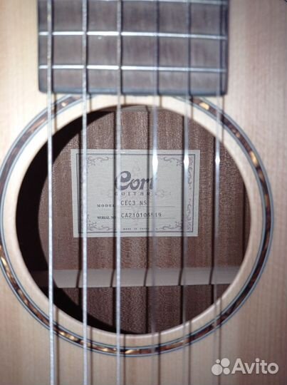 Акустическая гитара Cort cec 3