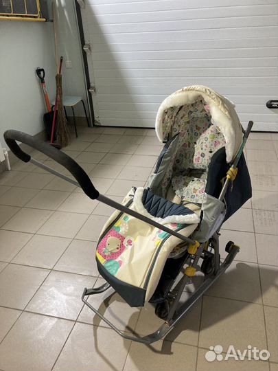 Санки коляска ника 7 2