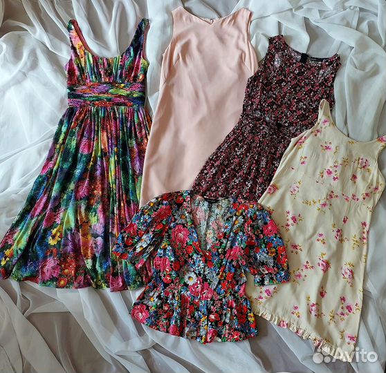 Брендовые летние платья р. 42-44