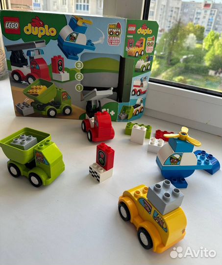 Lego duplo Мои первые машинки