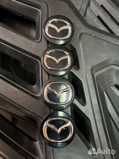 Колпачки на литые диски mazda