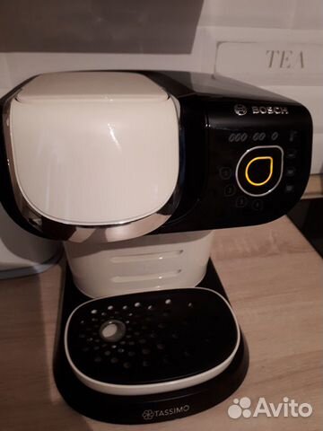 Капсульная кофемашина Bosch, цвет бежевый
