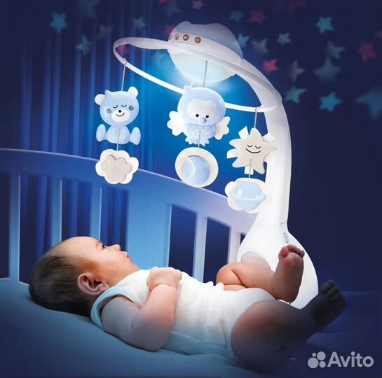 Мобиль на кроватку с проектором
