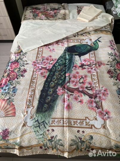Комплект п/б Сакура (шелк) 2-х спальный