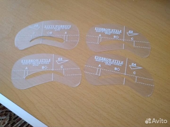 Трафареты для бровей