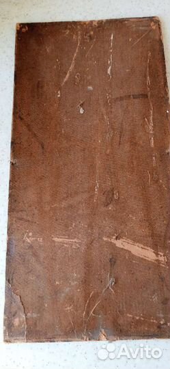 Картина маслом на холсте старинная