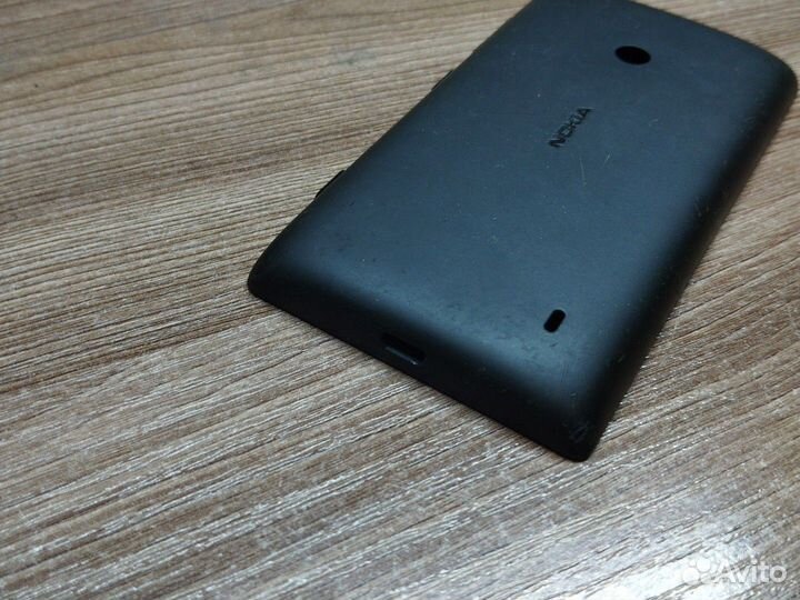 Nokia Lumia 520. Задняя крышка. Оригинал. Чёрная