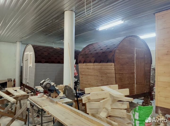 Баня Бочка 2х2.4м