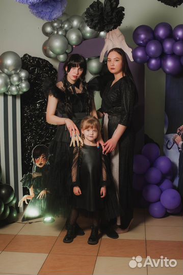 Аниматоры венсдей на день рождения с выездом