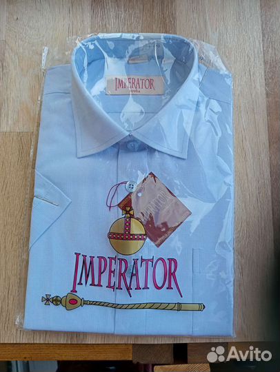 Рубашка новая с коротким рукавом 164/170