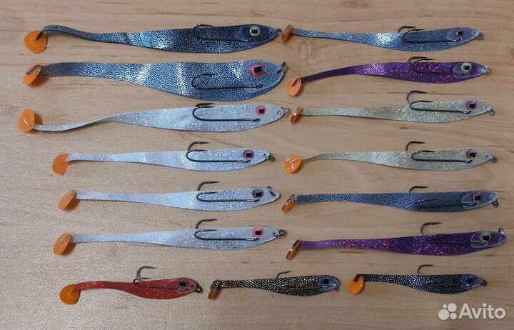 Плоские приманки Asmak