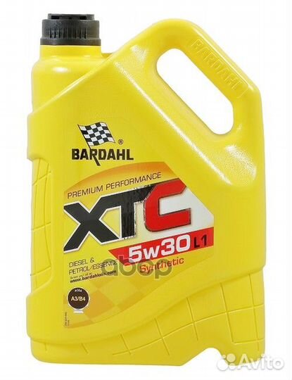 5W30 XTC L1 A3/B4 5L (синт. моторное масло) 35713