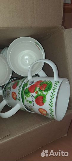 Набор кружек, 6 штук