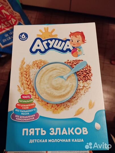 Смесь Агуша lacto baby 2 + Каша молочная