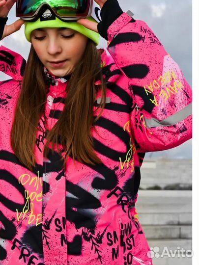 Детский лыжный комбинезон 164 новый