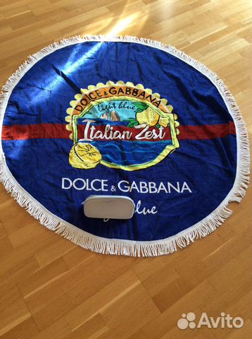 Новое пляжное полотенце Dolce & Gabbana