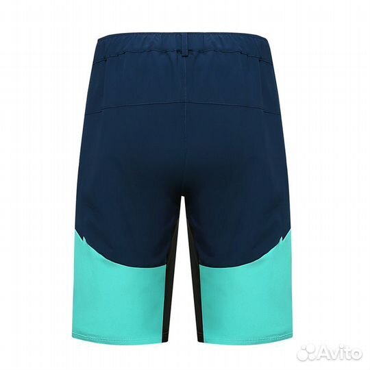 Шорты велосипедные wosawe BO147-L. Синий-Бирюзовый (xxxl)