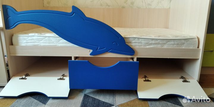 Детская кровать от 3 лет с матрасом