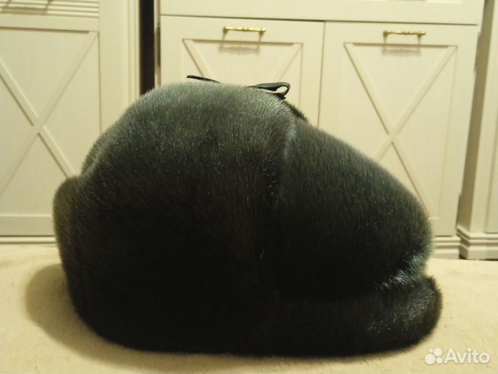 Меховая мужская кепка