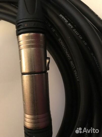 Микрофонный кабель Klotz 10 м XLR male to female