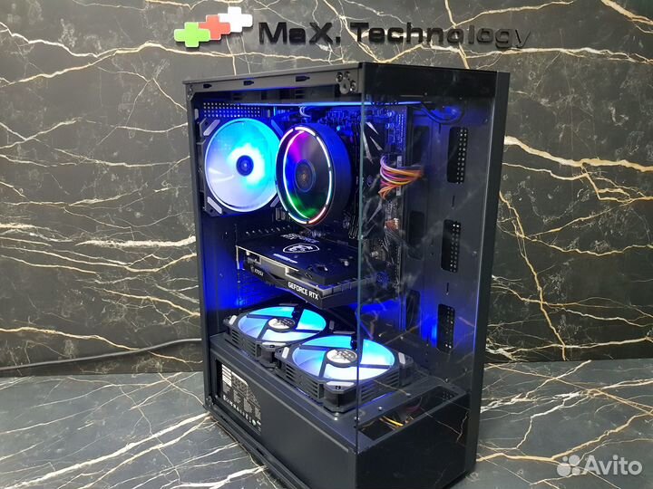 Игровой Intel Core i5 12400f и GeForce RTX 4060ti