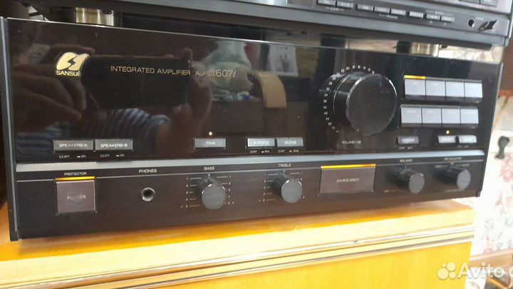 Sansui AU-607i+sansui CD-607i