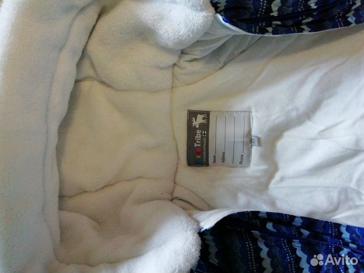 Конверт зимний от рождения