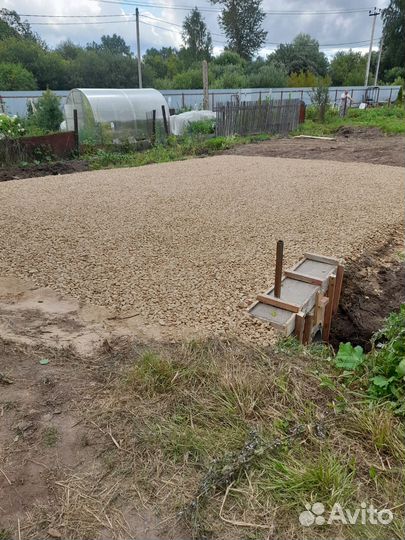 Заезд въезд на участок