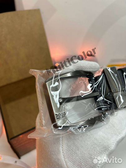 Ремень мужской Hugo Boss с коробкой (новый)