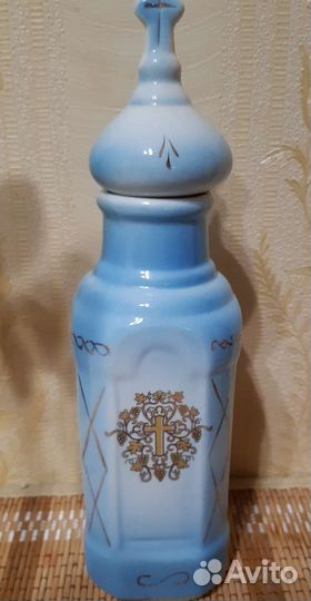 Графин для святой воды со стаканчиком