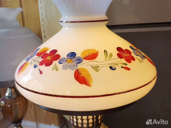 Настольная лампа СССР винтаж 70г