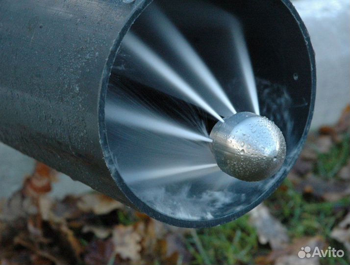 Устранение засоров, прочистка канализации