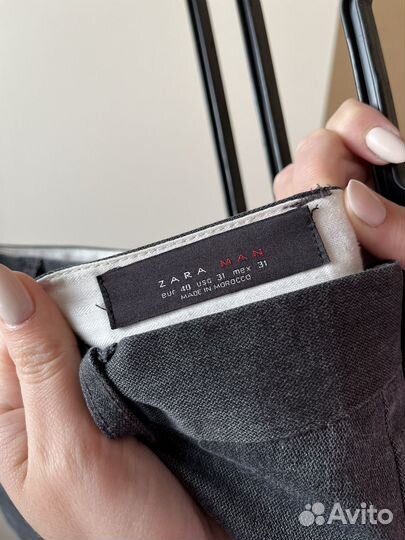 Брюки zara мужские