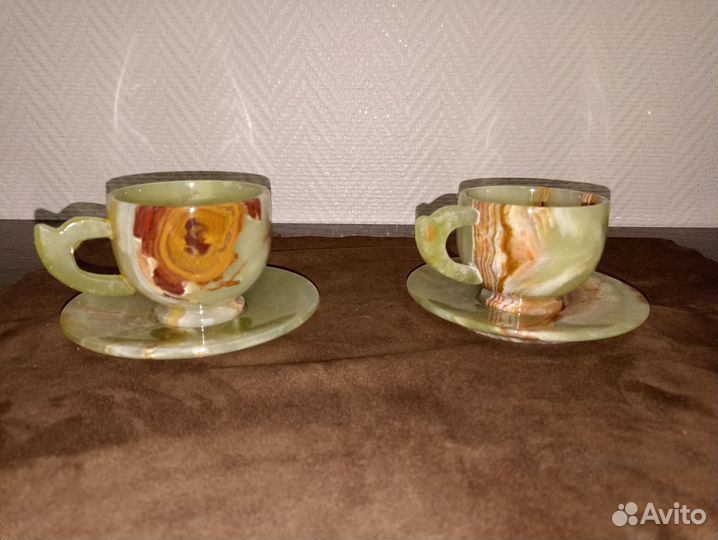 Чайная пара из оникса
