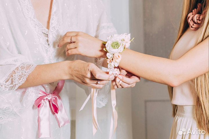 Свадебные букеты и аксессуары ручной работы