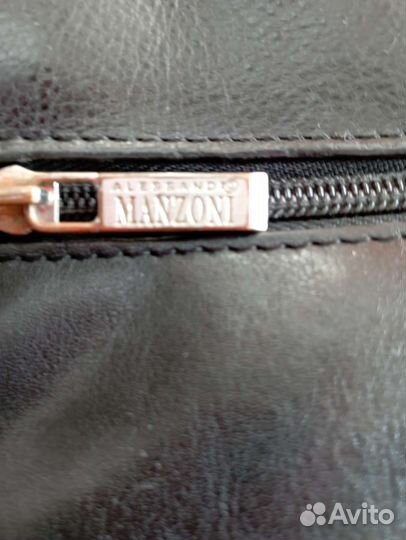 Мужской кожаный портфель