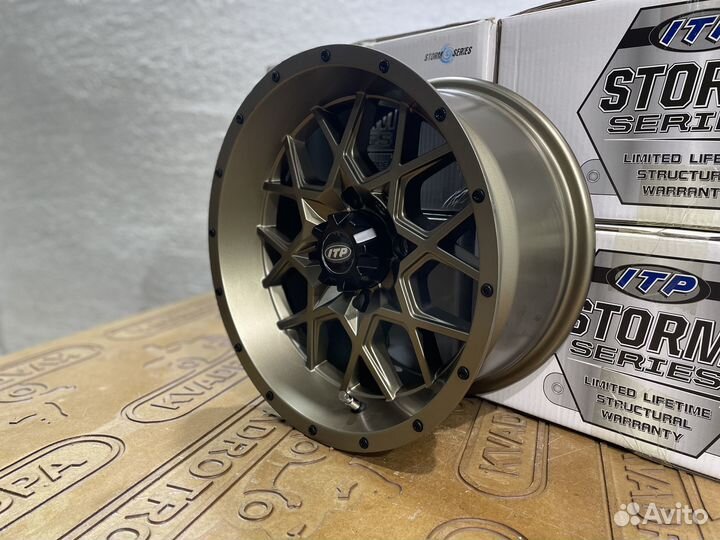 Диски для квадроцикла BRP ITP Hurricane bronze 14