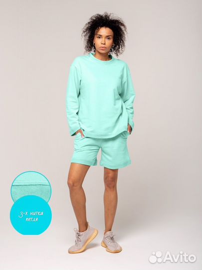 Спортивный костюм женский трикотажный новый