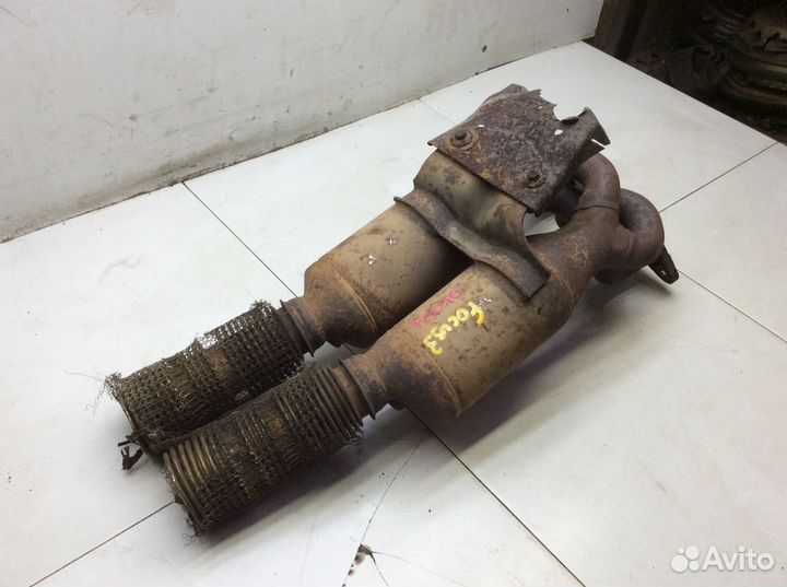 Коллектор выпускной 1.6 pnda Ford Focus 3 с катами