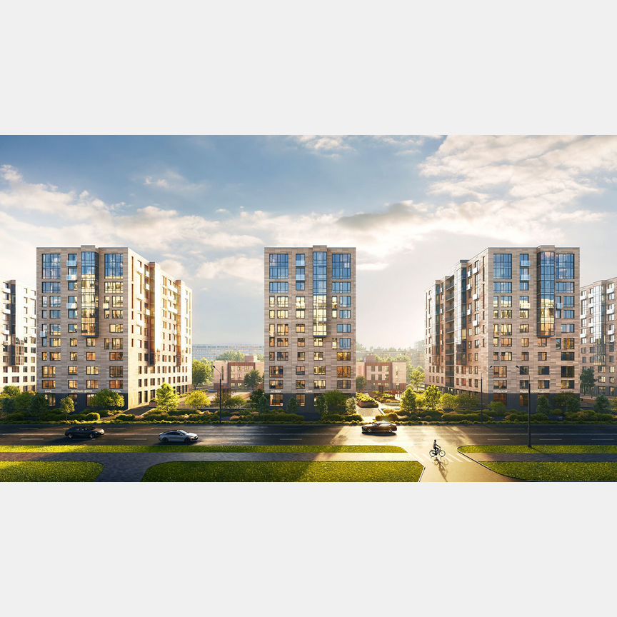 3-к. квартира, 87,2 м², 3/11 эт.