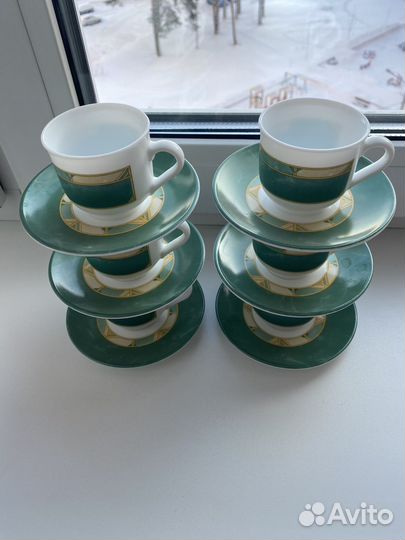 Кофейные пары Arcopal France (оригинал)винтаж