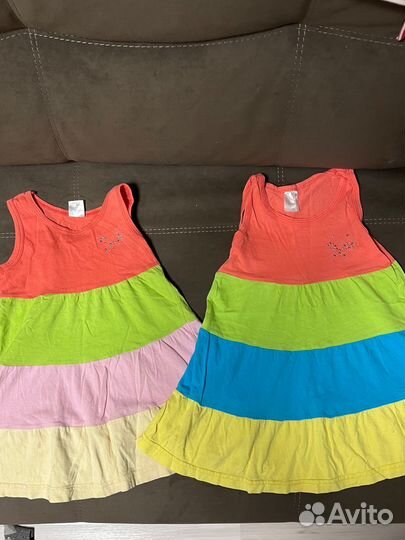 Летняя одежда для девочки 104 размер