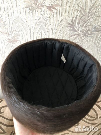 Шапка женская нутрия