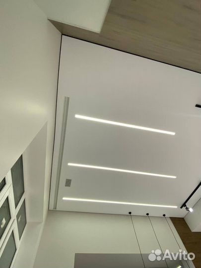 Натяжные потолки под ключ