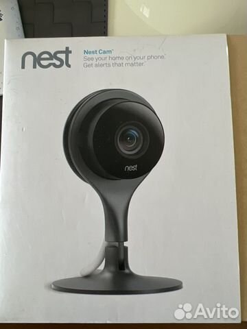 Камера видеонаблюдения Nest Cam Indoor black