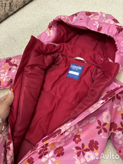 Комбинезон зимний для девочки lassie 110 116
