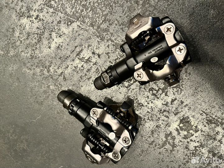 Контактные педали shimano m520
