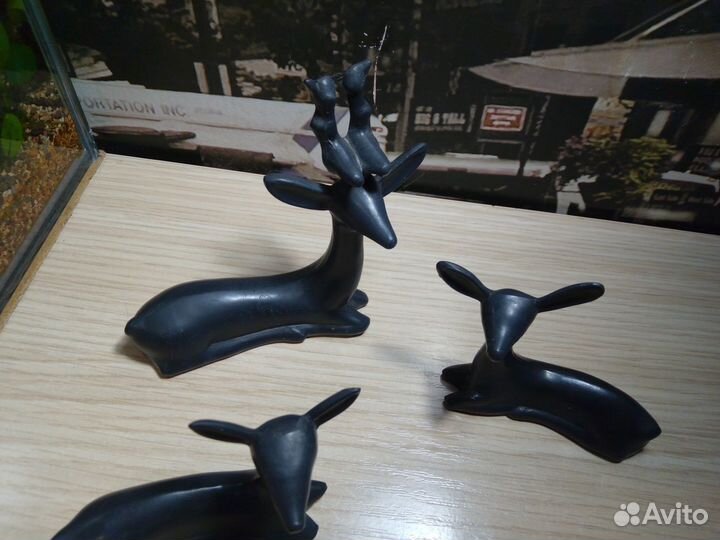 Олени СССР колкий пластик